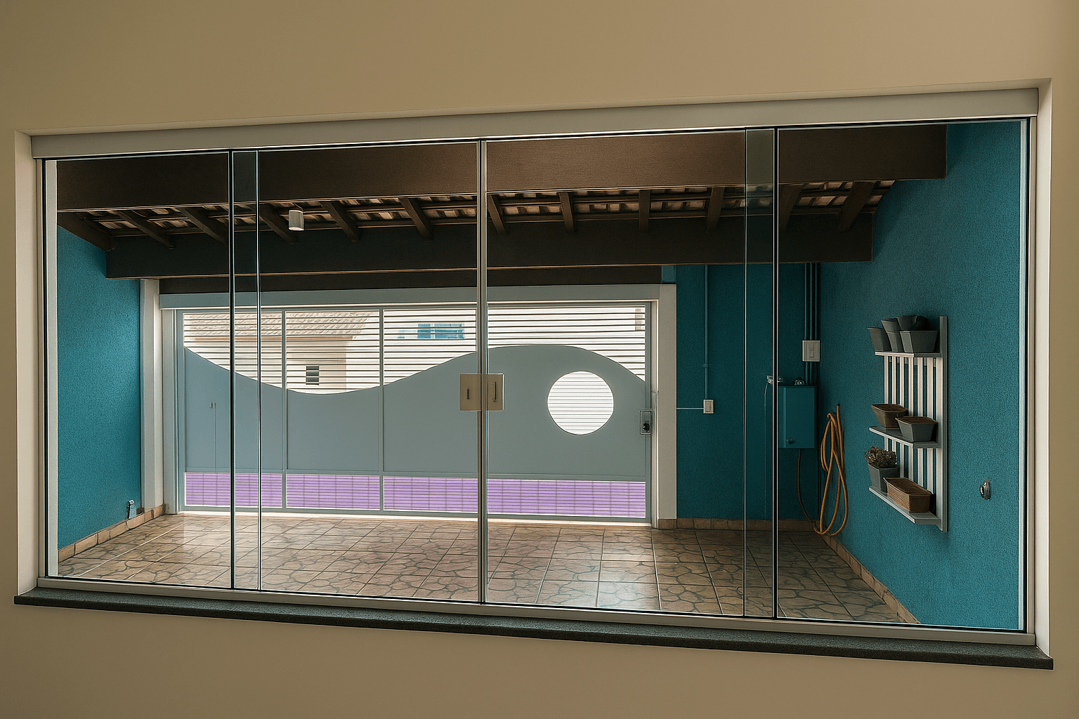 Projeto TAF Glass 5 - Vidro temperado em São José dos Campos